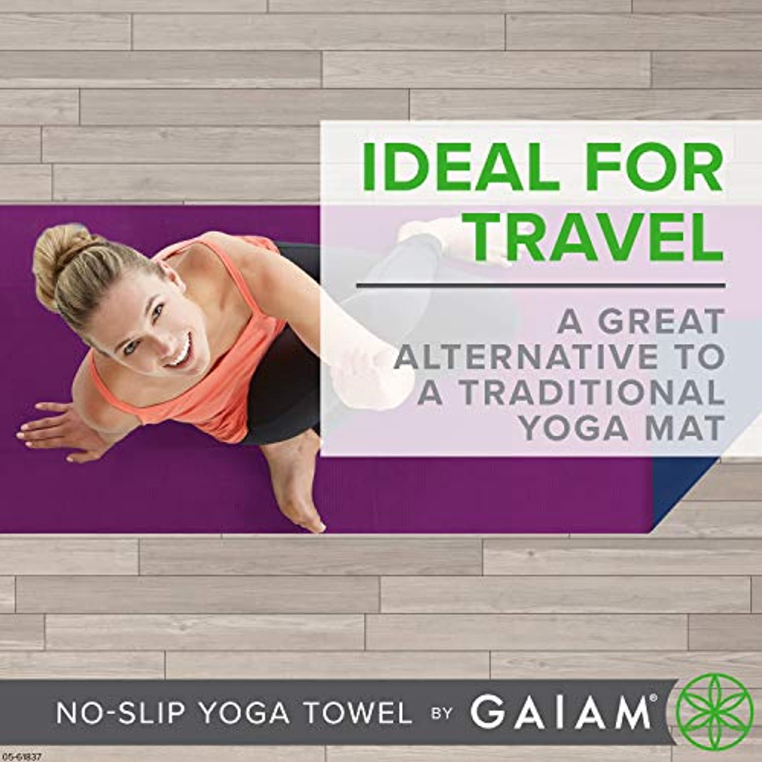 Toallas de yoga antideslizantes Gaiam