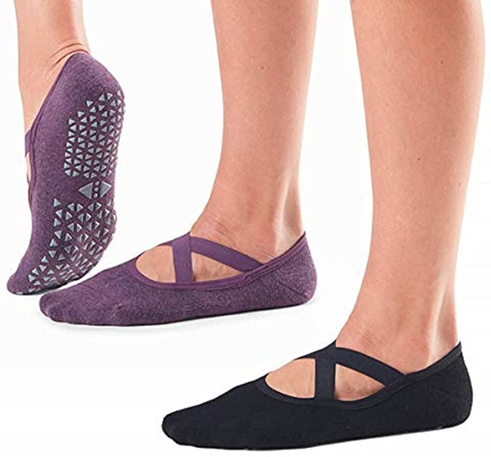 Tavi Noir Chloe - Calcetines de agarre para barro, yoga y pilates (2 unidades)