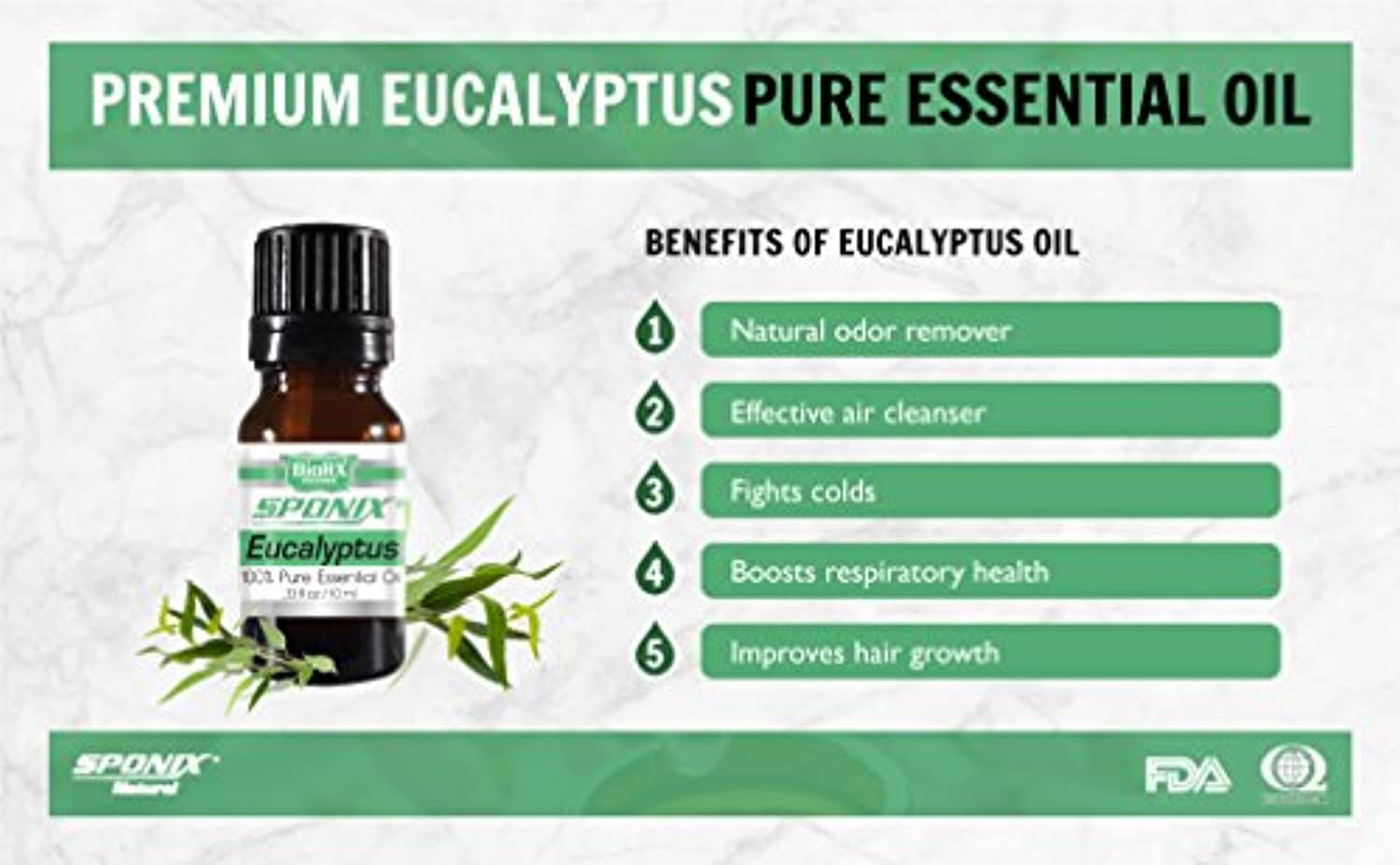 Aromaterapia sponix parte superior 10 ACEITES ESENCIALES – 100% Pure & Natural (Menta, Eucalipto, Citronela, Romero, clavo Leaf, lavanda, canela, hoja, incienso, naranja dulce, té Árbol)
