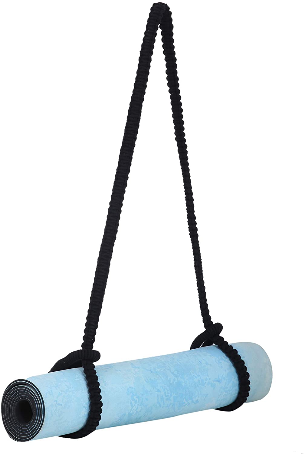 RAJRANG Traer RAJASTHAN To You - Correa para esterilla de yoga, duradera, estilo boho macramé, para toalla de playa, extra larga