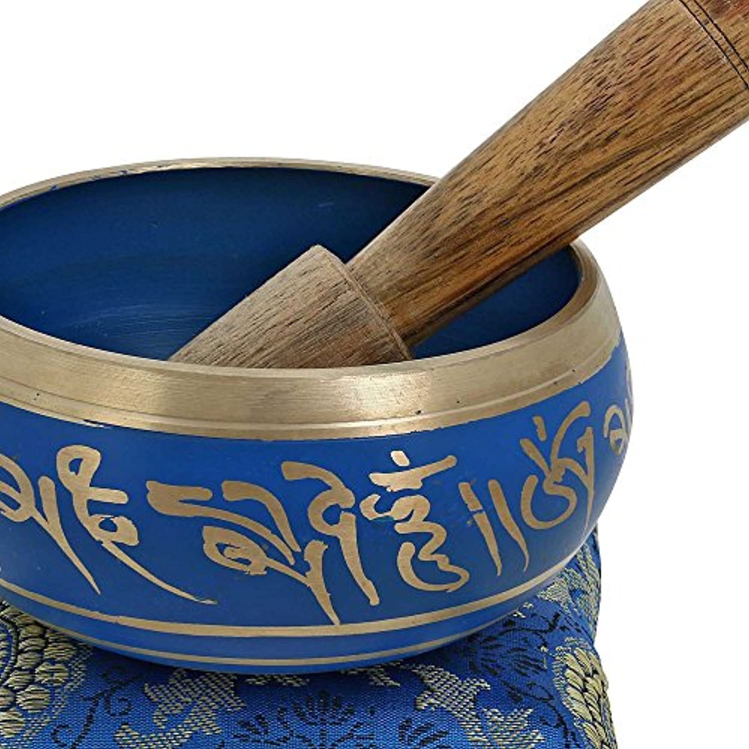 Tazón tibetano budista pintado a mano, 4
