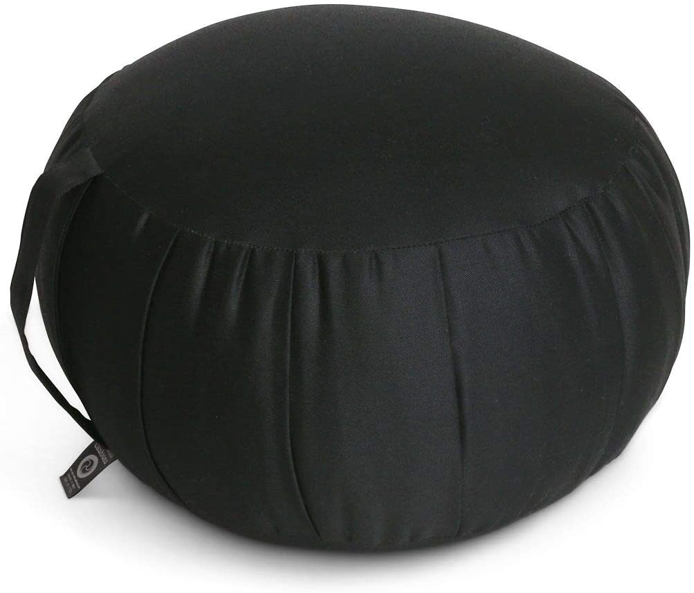 Samadhi Cushion Zafu - Cojín de meditación, sin fundas, color burdeos