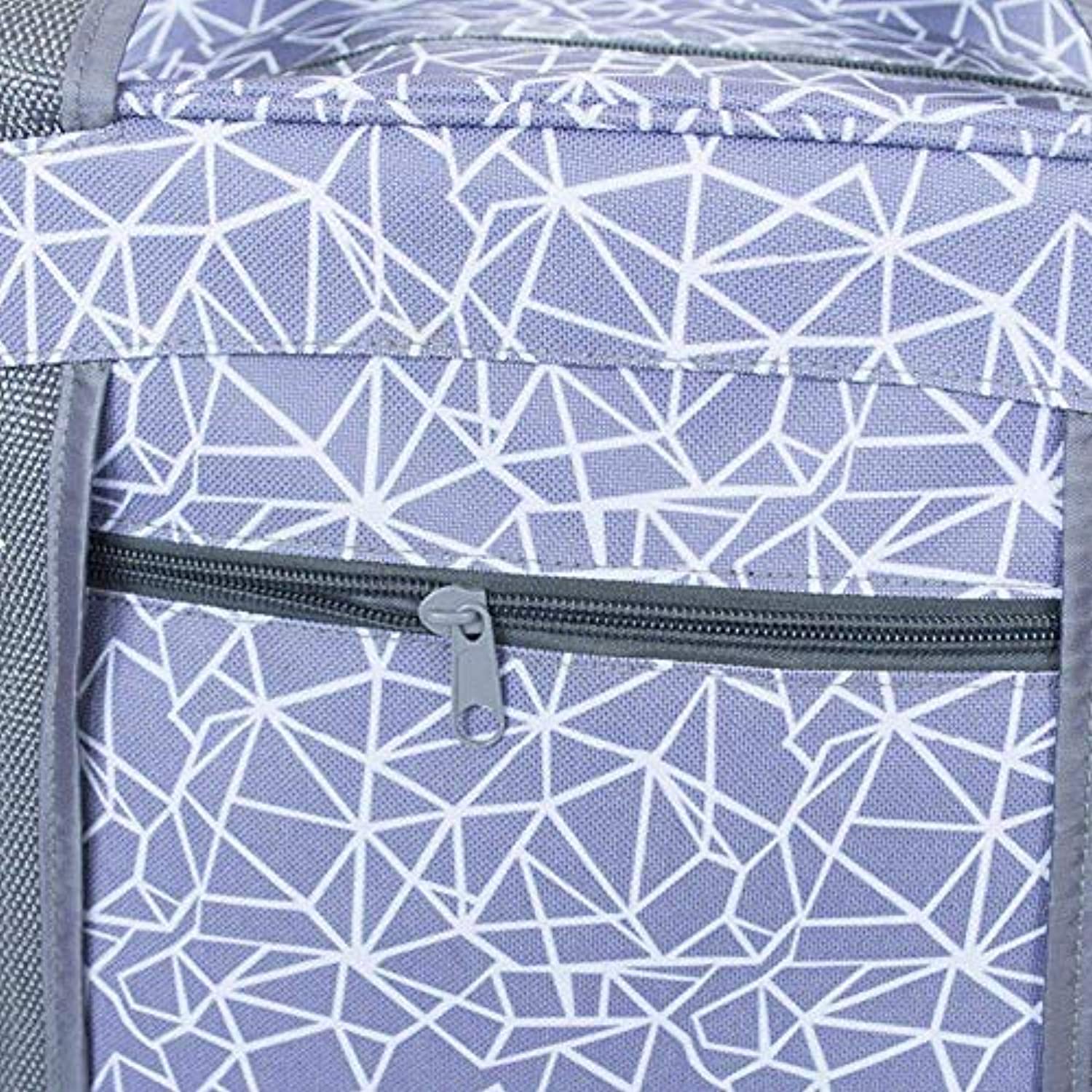 Fnoko - Bolsa de almacenamiento para esterilla de yoga, pilates, ropa y accesorios de gimnasio, gran capacidad
