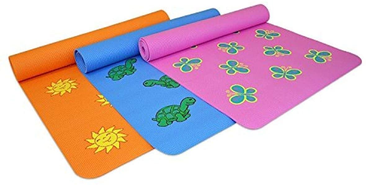 Esterilla de yoga YogaDirect para niños, divertida