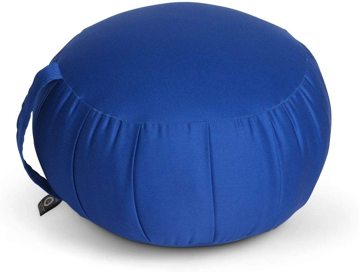 Samadhi Cushion Zafu - Cojín de meditación, sin fundas, color burdeos