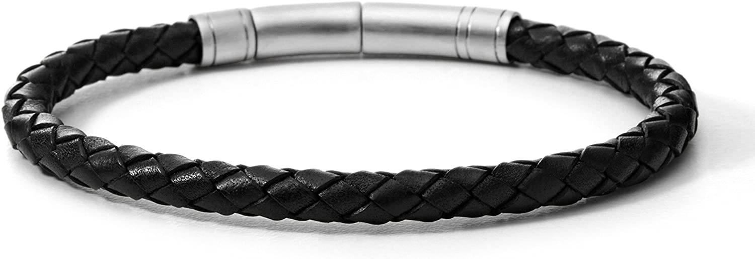 Fossil Men's Black Bracelet