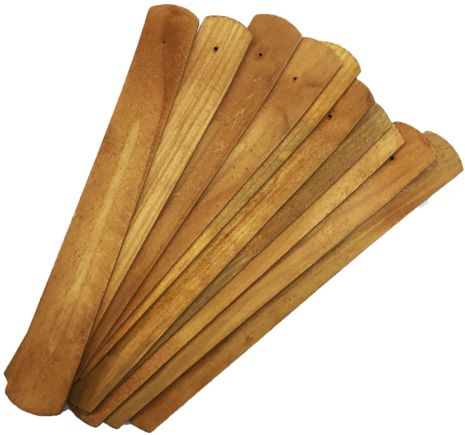 TrendBox - Juego de 30 soportes para varillas de incienso (madera, hecho a mano), diseño budista