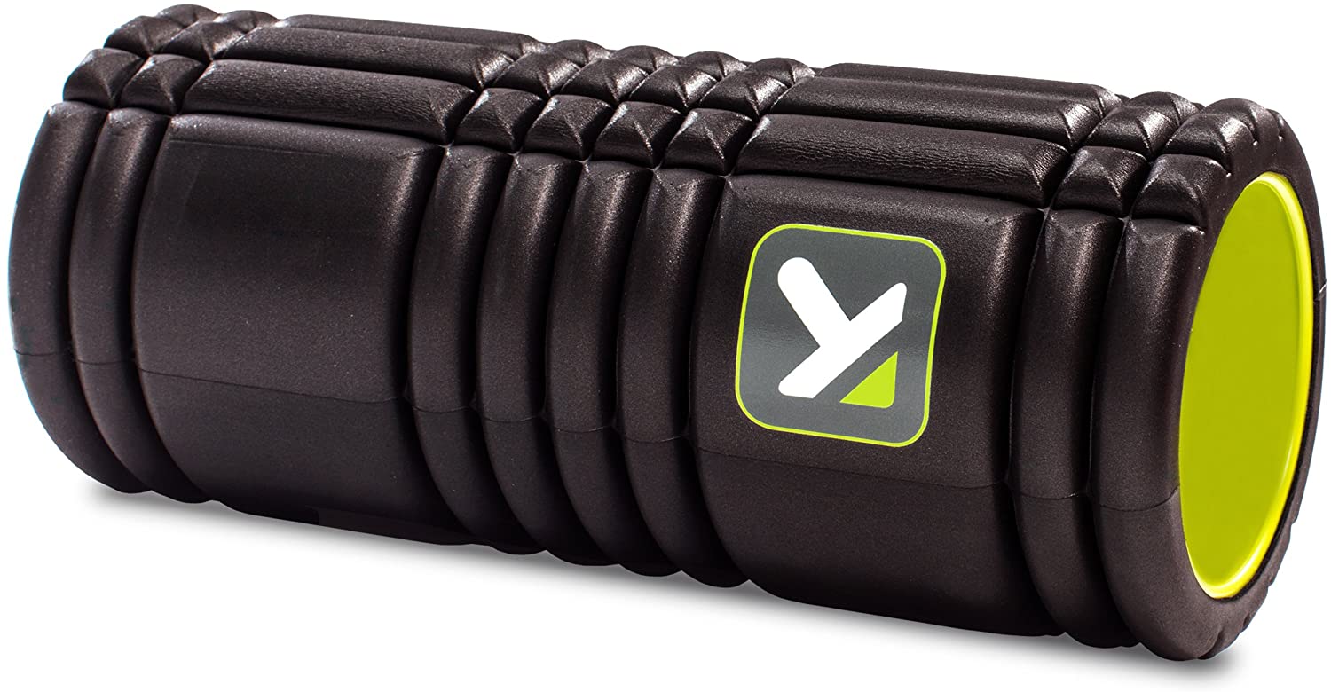 TriggerPOINT Grid – Rodillo de espuma Auto-Masaje Grid patrón Roller con paso a paso en línea Video Instrucción, (13-inch)