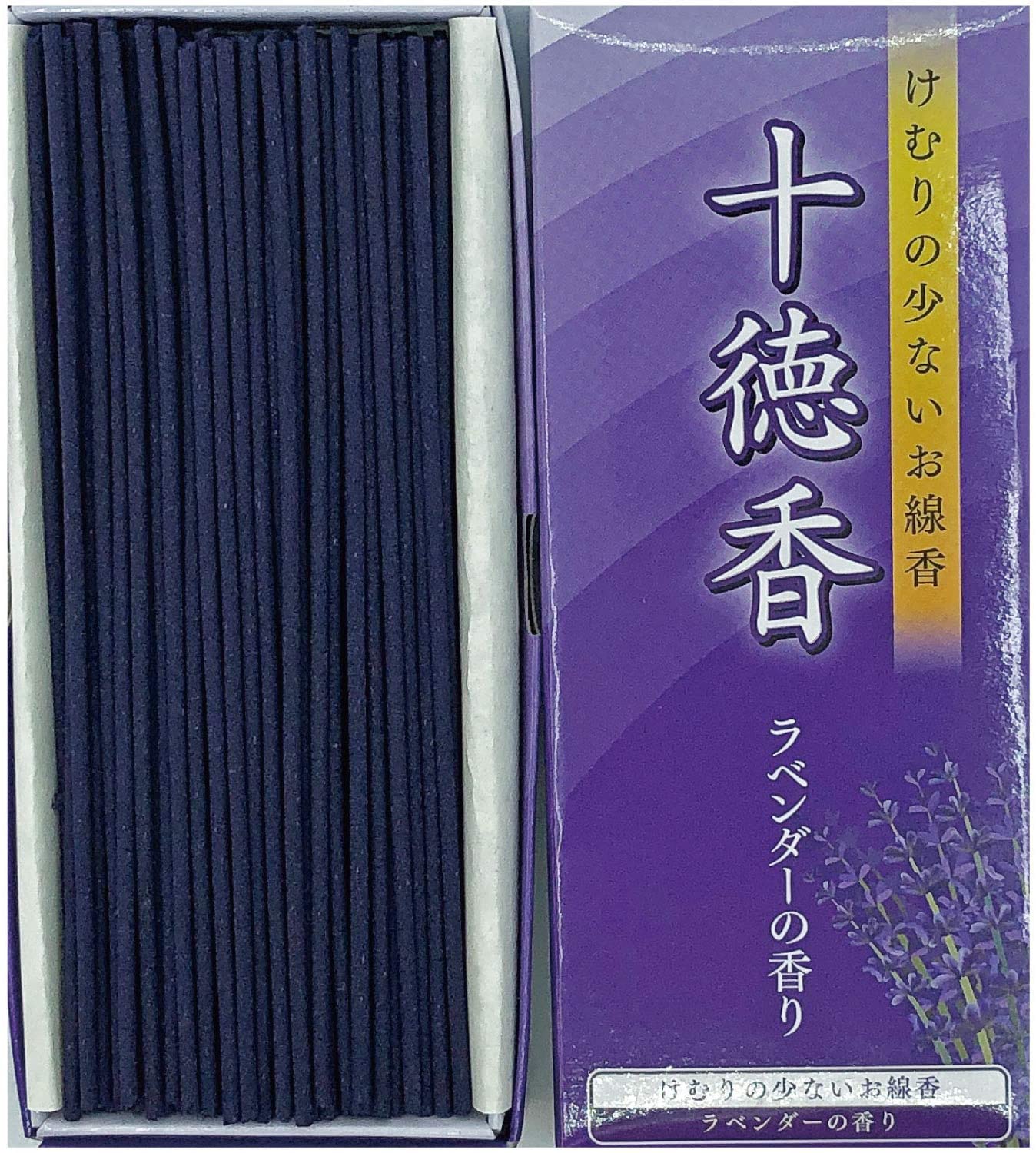 Jittoku-KOH - Varillas de incienso (220 varillas, 5.0 in de largo, aroma rico, menos humo, calidad japonesa)
