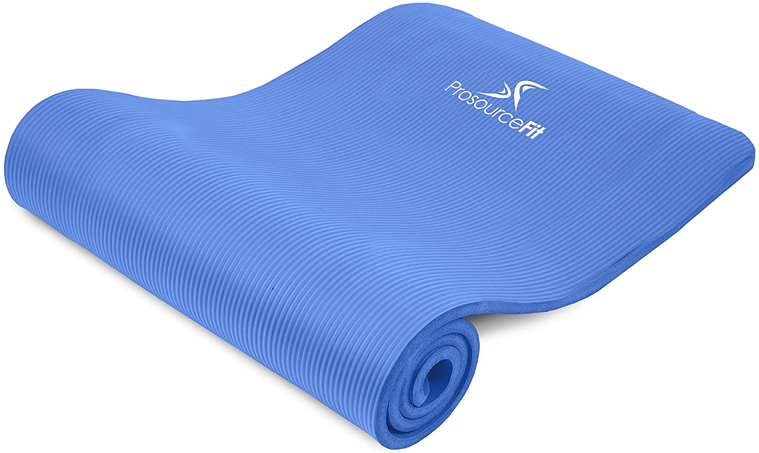 ProsourceFit Tapete extra gruesa para yoga y pilates ½
