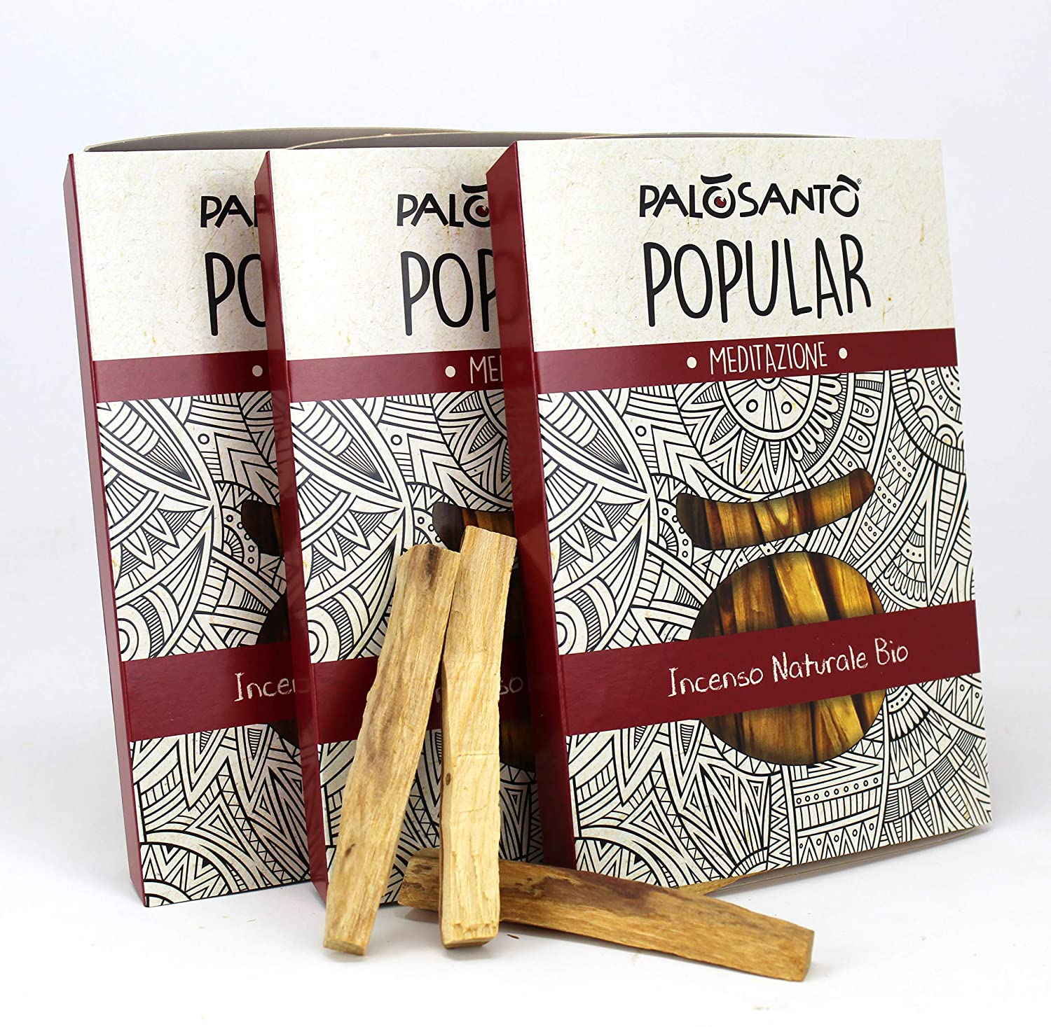 Palo Santo Sticks de Perù – Popular Ayabaca – cosechado salvaje y de origen sostenible – Auténtica madera de Palo Santo – 100% Original Bursera Graveolens Incienso – cantidad 11 oz – 11.29 oz