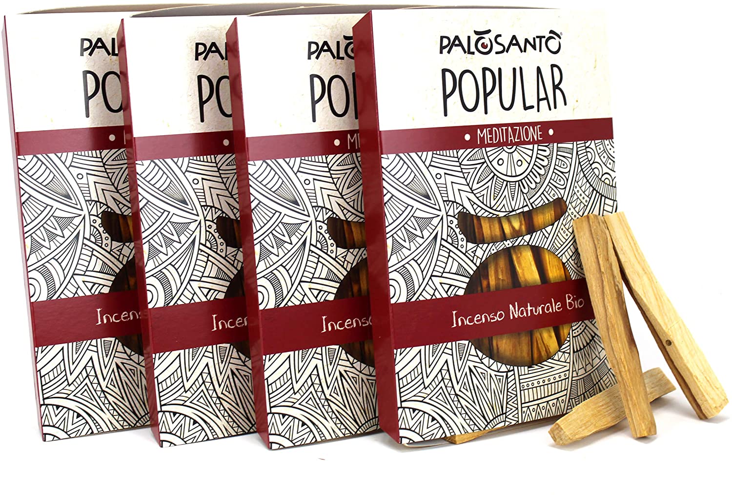 Palo Santo Sticks de Perù – Popular Ayabaca – cosechado salvaje y de origen sostenible – Auténtica madera de Palo Santo – 100% Original Bursera Graveolens Incienso – cantidad 11 oz – 11.29 oz