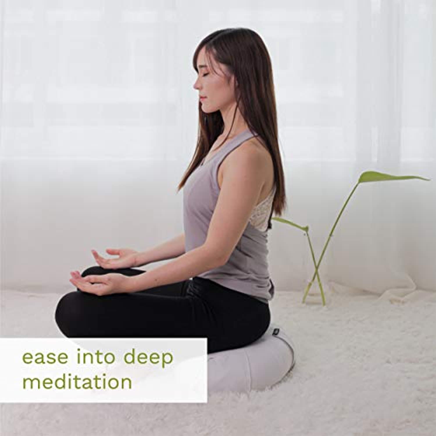 Mindful & Modern - Cojín de meditación grande