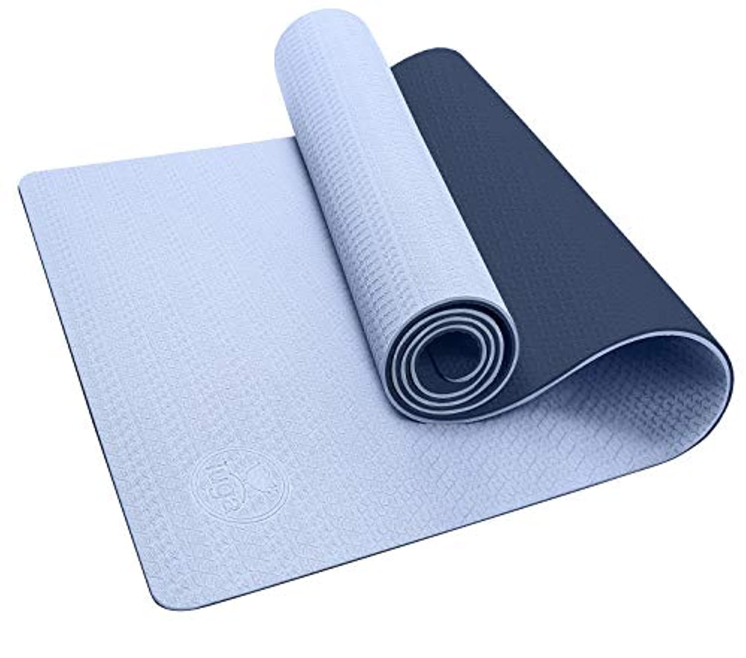 IUGA - Esterilla de yoga antideslizante con textura de superficie resp –
