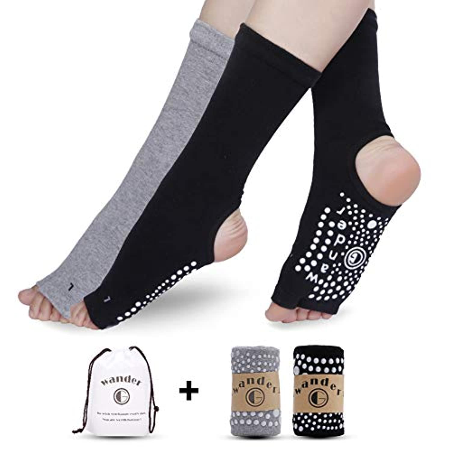 Calcetines con dedos - Calcetas de Yoga - Calcetines Antideslizante