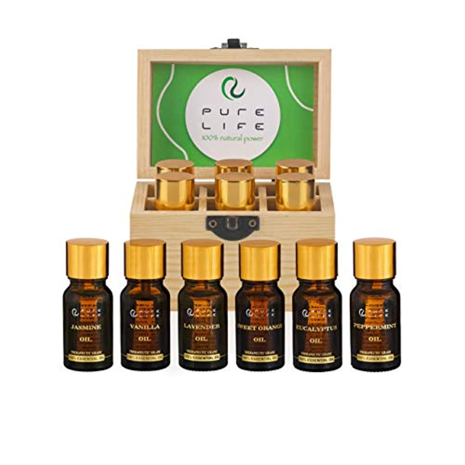 Juego De Aceites 100% Esenciales Para Aromaterapia, Kit De Aceites