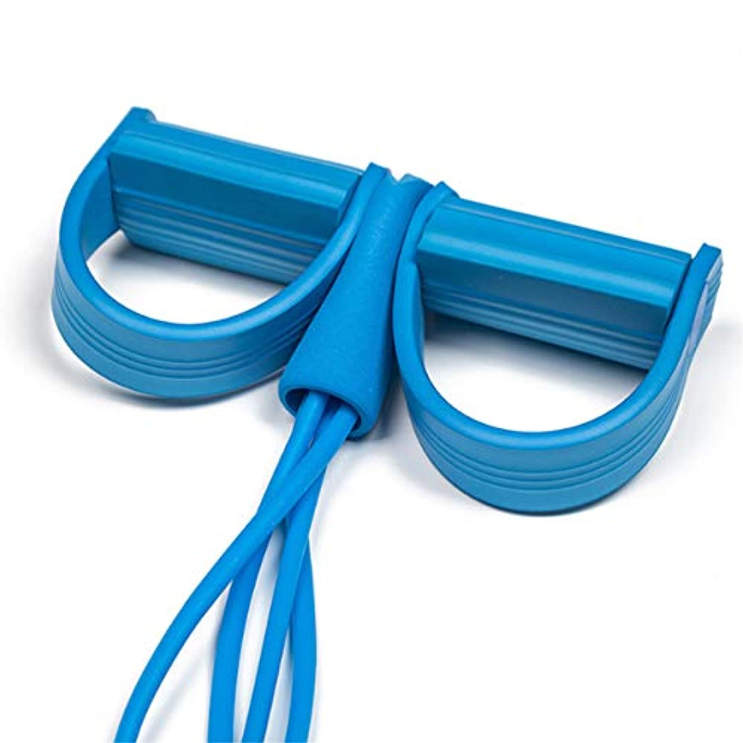 Comprar Bandas de cuerda de tensión multifunción para ejercicios de Fitness,  cinta elástica, bandas de resistencia para el hogar, Pedal elástico de 4/6  tubos para tobillo
