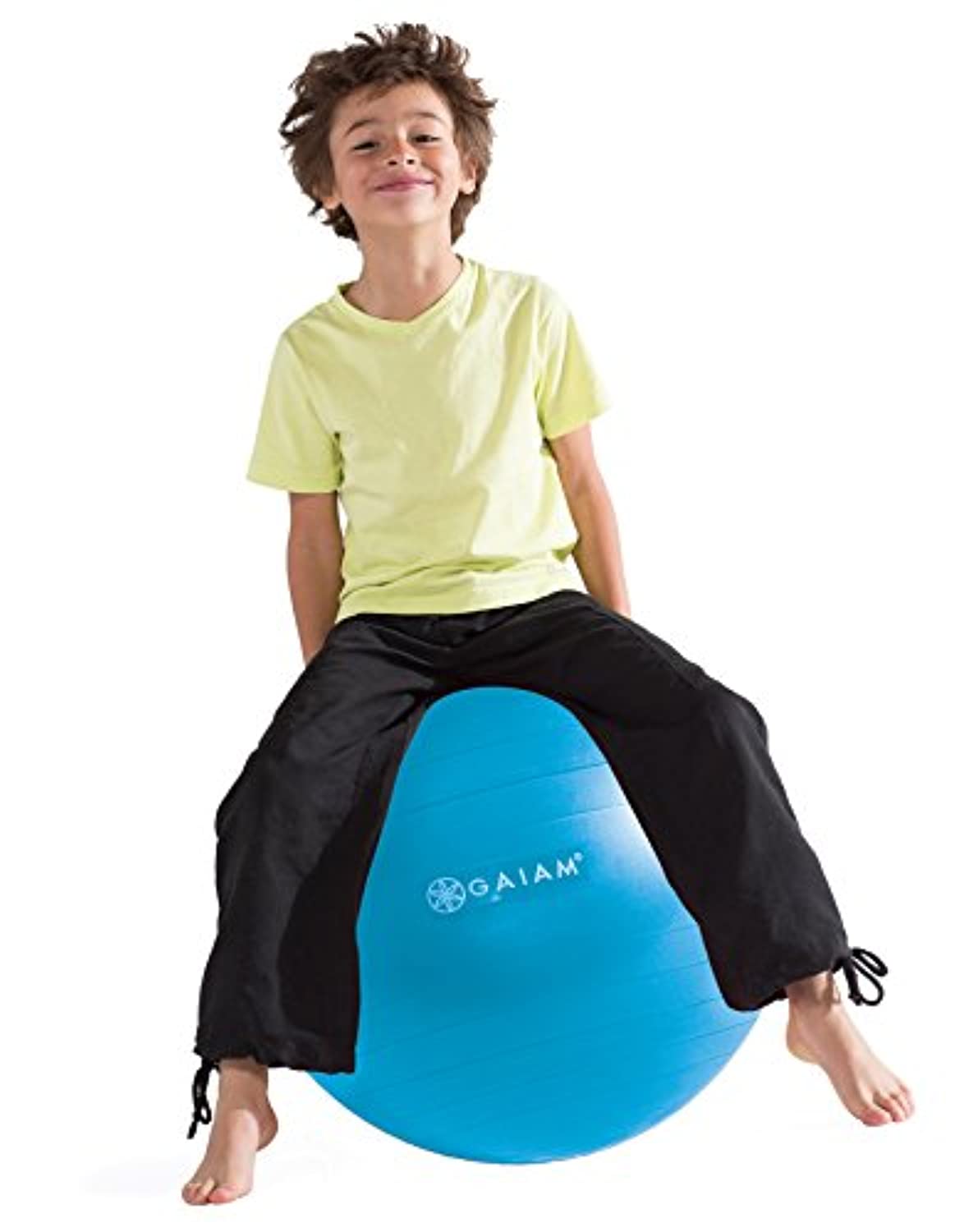  Kit de Pelotas Gaiam Total Body: Incluye una pelota de yoga  para ejercicios de estabilidad que no explota, bomba de aire y DVD de  ejercicios : Deportes y Actividades al Aire
