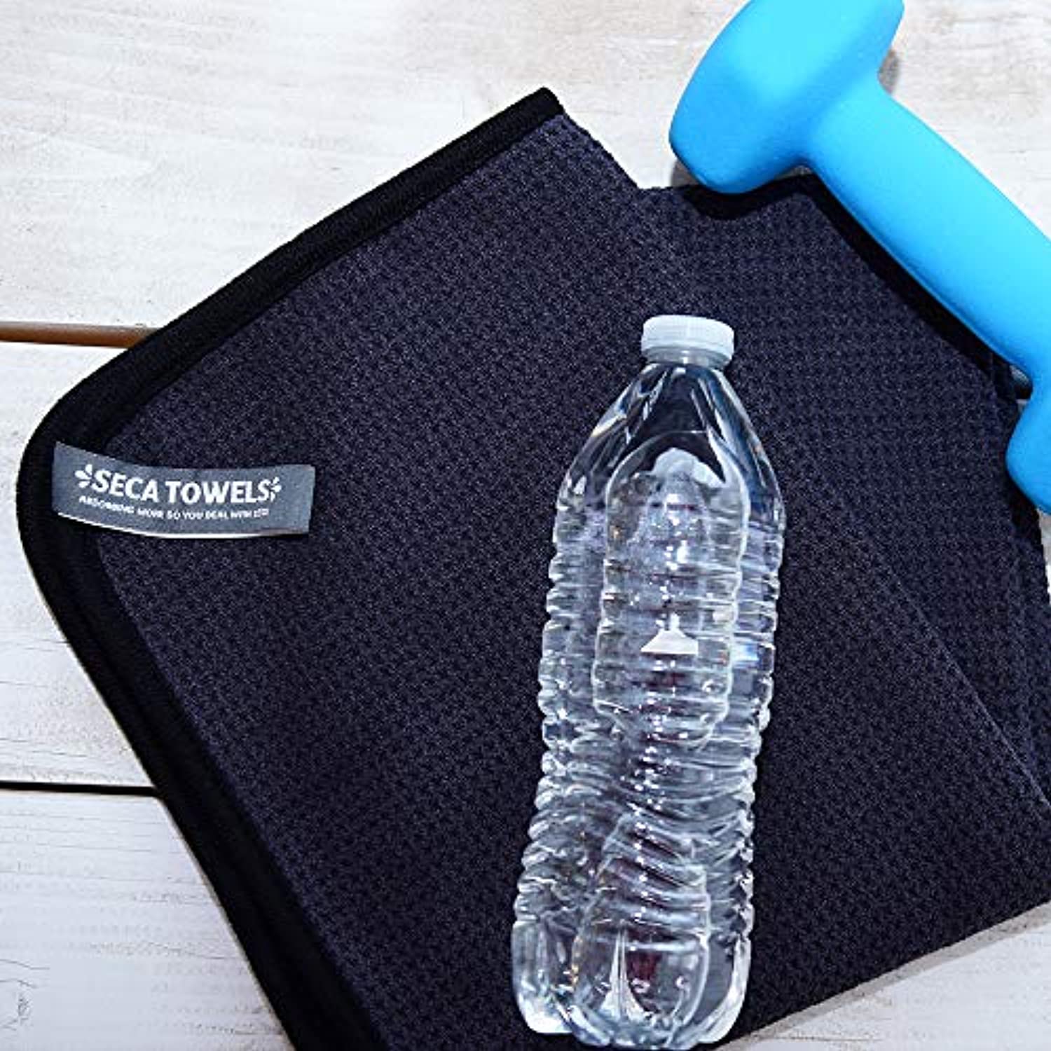 Toallas de gimnasio para el sudor (paquete de 2) – Toallas de entrenamiento  con textura de gofre absorbente para gimnasio, deportes y ejercicio –