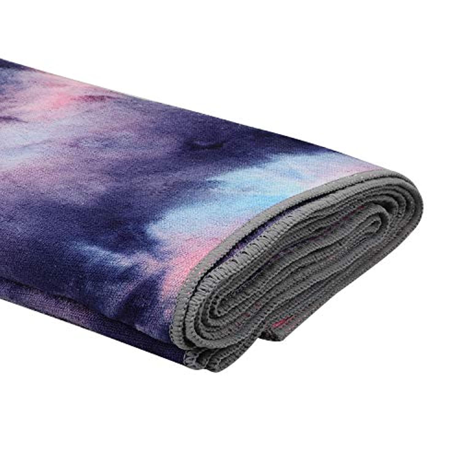 Toallas de yoga, toalla de yoga antideslizante, textura de gofre antid –
