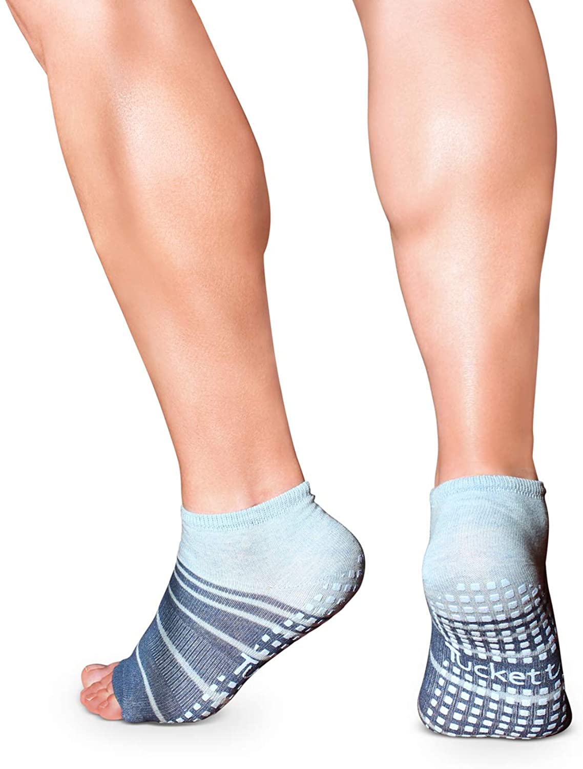 4 pares de calcetines antideslizantes para mujer y niña, calcetines de yoga  y pilates, artes marciales, fitness, barre danza, calcetines de tobillo