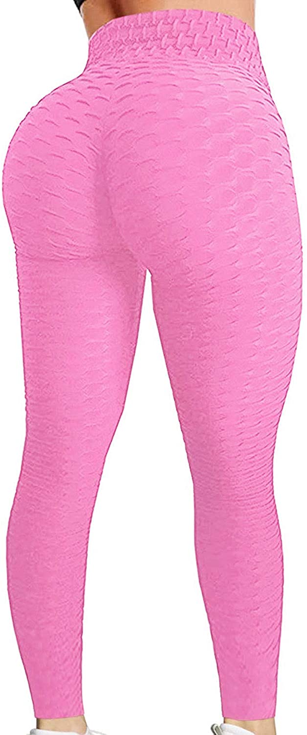 Gibobby Pantalon yoga mujer Pantalones ajustados de color melocotón para  levantamiento de cadera para mujer(Morado,G)