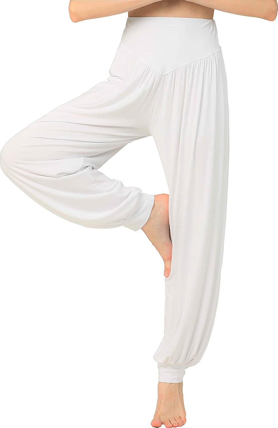 Pantalones harem marca Hoerev, modal súper suave, yoga, pilates