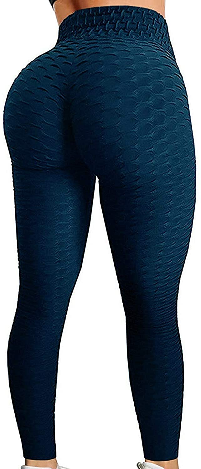 FITTOO - Pantalones leggings ajustados de yoga para mujer, con cintura –