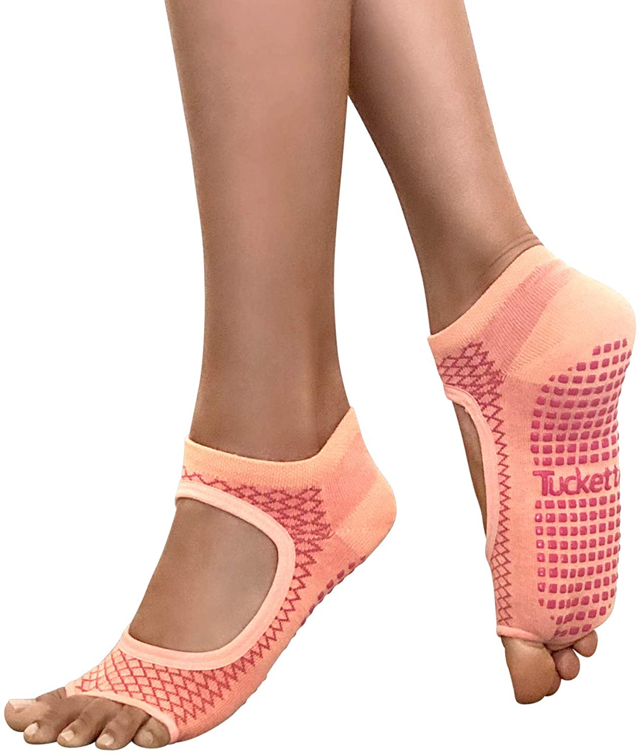 Geyoga 6 pares de calcetines de yoga para mujer, calcetines antideslizantes  con correas, calcetines de ballet para yoga, pilates, ballet, barre, danza
