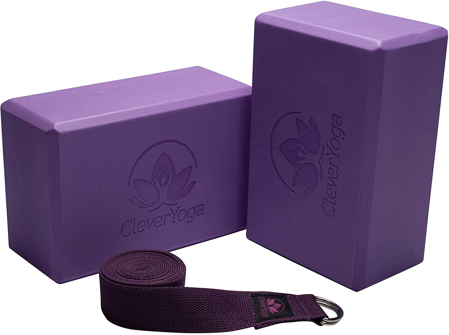 H&S Kit Bloque de Yoga de Alta Densidad - 2uds - Ladrillo de espuma EVA  Firme - Bloques de Yoga - Accesorios para Dolor Muscular y Estrés :  : Deportes y aire libre