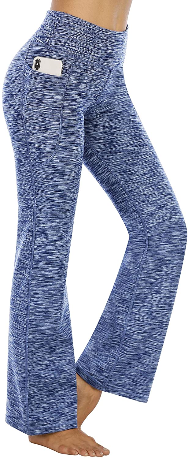  Aoxjox - Pantalones de yoga para mujer, de tiro alto